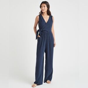 Splendid Navy Blue Jumpsuit